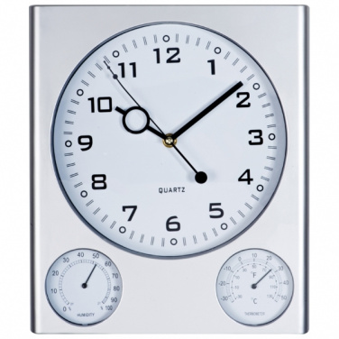 Logotrade corporate gift picture of: Plastic wall clock DEN HAAG