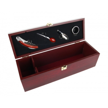 Logo trade promotional merchandise image of: Wine box JESOLO