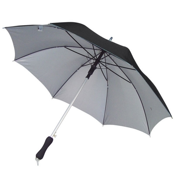 Logo trade business gift photo of: Automatic umbrella with UV protection AVIGNON