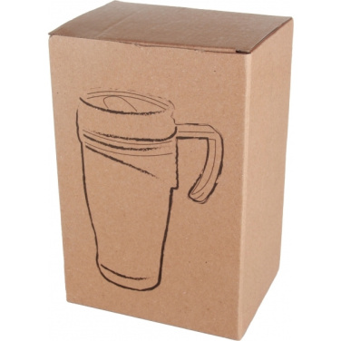 Logotrade corporate gift image of: Stainless steel thermo cup EL PASO 400 ml