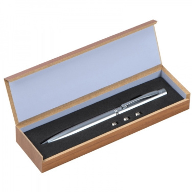 Logo trade advertising product photo of: Metal laser pointer DETROIT