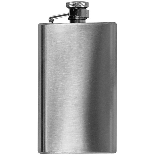 Logotrade promotional gift picture of: Stainless steel hip flask FRESNO 104 ml