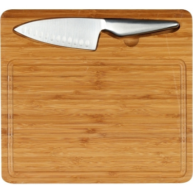Logotrade corporate gift image of: Cutting board with knife MANTOVA