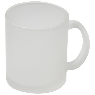 Logotrade promotional giveaway image of: Glass coffee mug GENEVA 300 ml