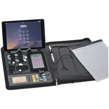 Logotrade promotional giveaways photo of: A4 folder with power bank Elda