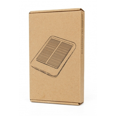 Logo trade business gifts image of: Solar power bank PHILADELPHIA