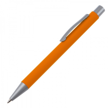Logotrade promotional gift image of: Metal ballpen soft touch ABU DHABI