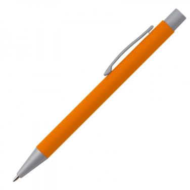 Logotrade promotional giveaway picture of: Metal ballpen soft touch ABU DHABI