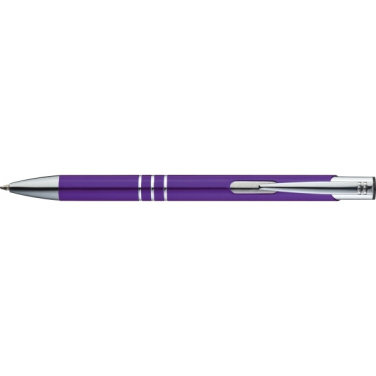 Logo trade promotional product photo of: Metal ballpen ASCOT
