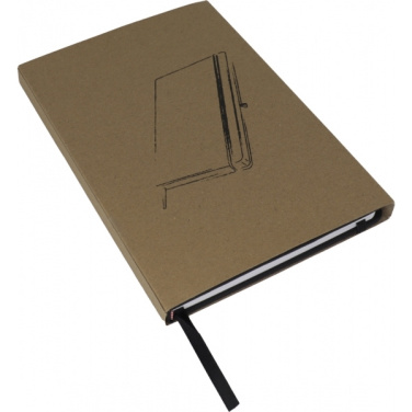 Logo trade promotional items image of: A5 note book KIEL
