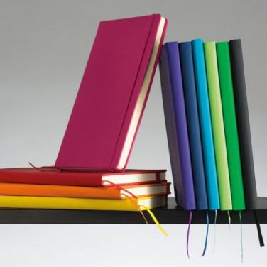 Logo trade promotional merchandise photo of: A5 note book KIEL