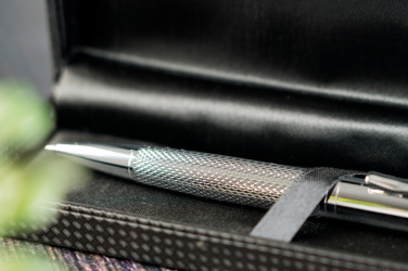 Logo trade advertising product photo of: Metal ballpen CHESTER