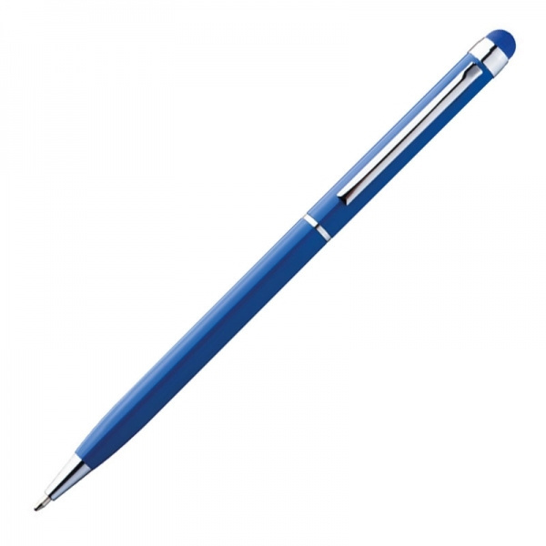 Logo trade promotional merchandise image of: Metal ballpen with touch pen NEW ORLEANS