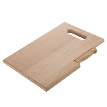 Logotrade corporate gift image of: Wooden board with knife LIZZANO