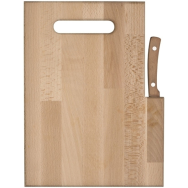 Logotrade promotional product image of: Wooden board with knife LIZZANO