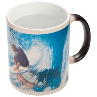 Logotrade promotional item picture of: Colour-changing sublimation mug SIRMIONE 300 ml
