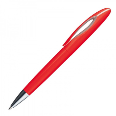 Logo trade business gifts image of: Plastic ballpen FAIRFIELD