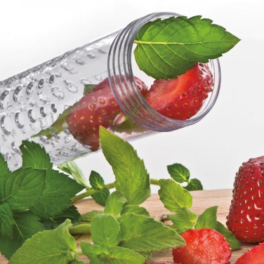 Logo trade business gifts image of: Drinking bottle TOULON 650 ml