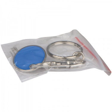 Logo trade promotional products image of: Keyring with shopping coin ARRAS