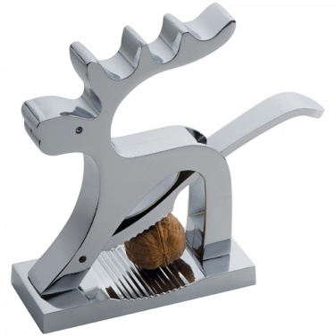 Logo trade promotional giveaways image of: Elk shaped nutcracker FALKENBERG