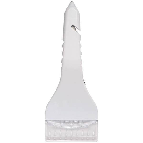 Logo trade business gifts image of: 3in1 ice scraper SNOWDON