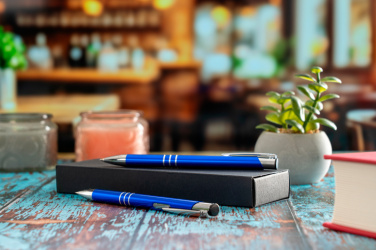 Logotrade promotional items photo of: Metal writing set CLAREMONT