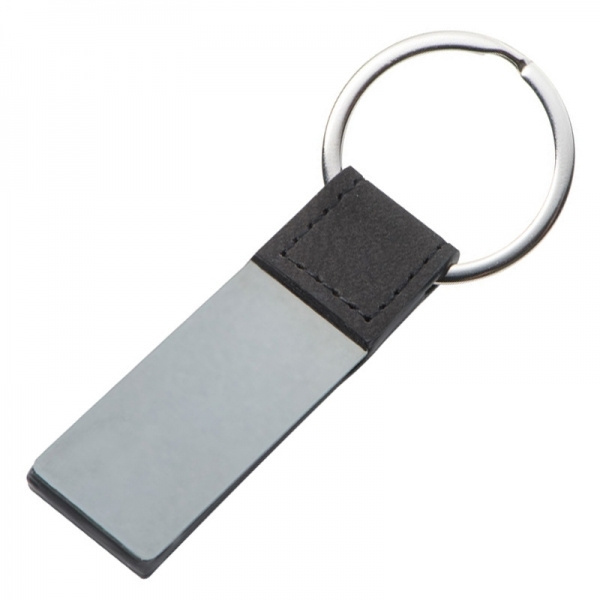 Logo trade promotional gifts picture of: Keyring with mirror effect PENRITH