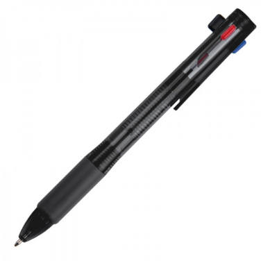 Logotrade promotional item picture of: Plastic ballpen 4in1 NEAPEL