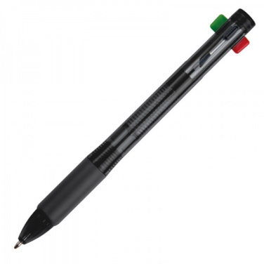 Logotrade promotional product picture of: Plastic ballpen 4in1 NEAPEL