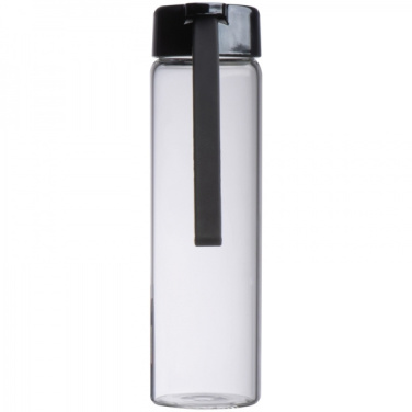 Logo trade promotional gifts picture of: Glass bottle SEVILLA 450 ml