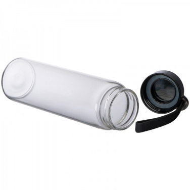 Logo trade promotional products picture of: Glass bottle SEVILLA 450 ml