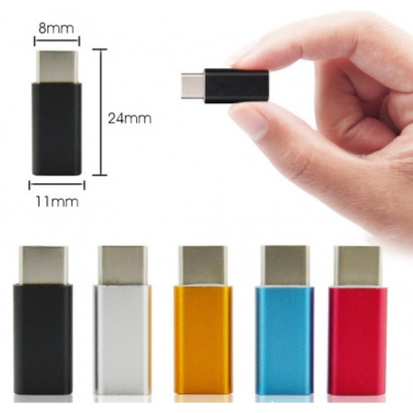 Logo trade promotional merchandise picture of: Type-C/micro USB adapter