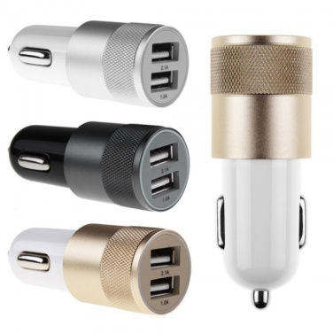 Logotrade business gift image of: Metal car charger