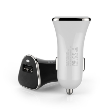 Logo trade promotional gifts image of: Car charger (Qualcomm Quick Charge 3.0)