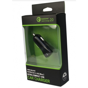 Logotrade advertising products photo of: Car charger (Qualcomm Quick Charge 3.0)