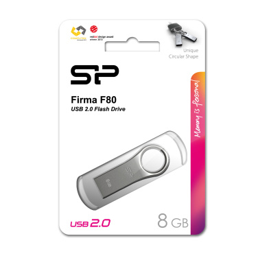Logo trade advertising products picture of: Pendrive silicon power F80 2.0