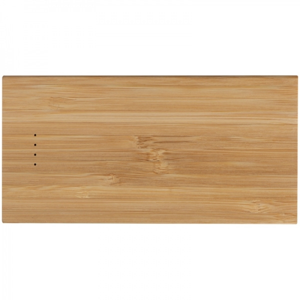 Logotrade promotional merchandise image of: Bamboo power bank KATOWICE