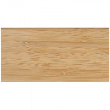 Logotrade promotional products photo of: Bamboo power bank KATOWICE