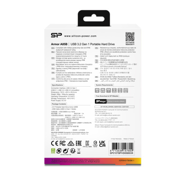 Logotrade corporate gift image of: Hard Disc Silicon Power Armor A85