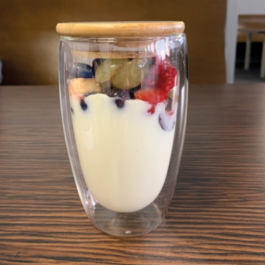 Logotrade promotional product picture of: Double-walled glass ZAKOPANE 500 ml