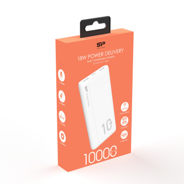 Logo trade promotional product photo of: POWER BANK SILICON POWER QP15 10000 MAH