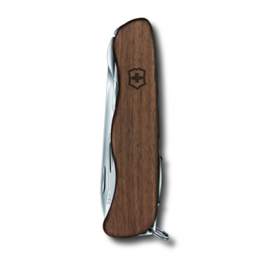 Logo trade business gift photo of: Pocket knife Forester wooden Victorinox