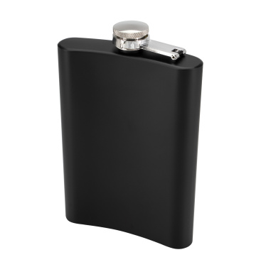 Logo trade corporate gift photo of: Hip flask OLYMPOS Schwarzwolf
