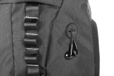 Logotrade promotional gift picture of: Rolltop backpack ELBERT Schwarzwolf