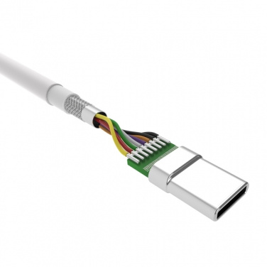 Logotrade advertising products photo of: Data transfer cable LK10 Type - C Quick Charge 3.0