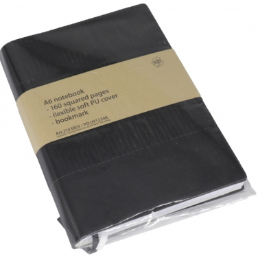 Logo trade corporate gifts picture of: A6 Notebook ELVERUM