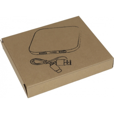 Logo trade promotional item photo of: Wireless charger LINCOLN