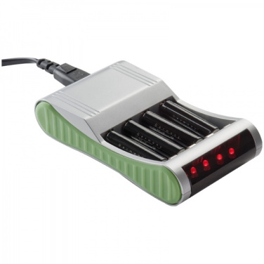 Logotrade promotional product image of: Battery charger THUNDER BAY