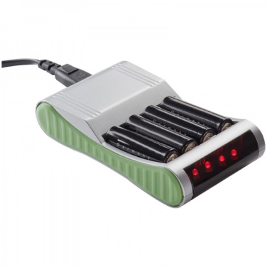 Logotrade promotional item image of: Battery charger THUNDER BAY