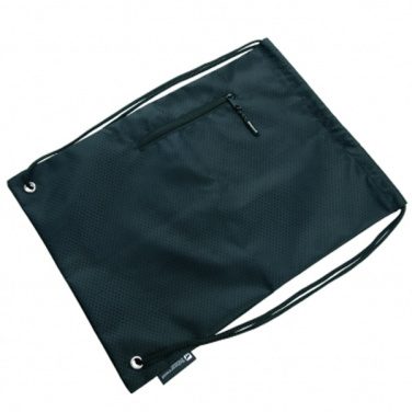 Logotrade corporate gift image of: Drawstring bag NUNAVUT Schwarzwolf